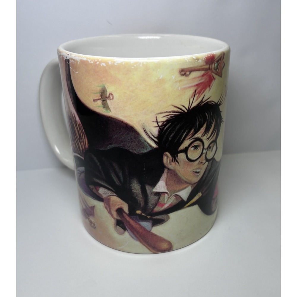 Harry Potter and The Sorcerers Stone Mug Vintage 2000 Warner Bros Xpres Mug